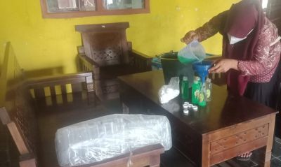 Pengelolaan Sabun Cuci Piring Tp Pkk Desa Argosari Kecamatan Ayah